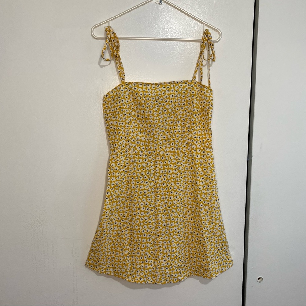 Floral Yellow Sundress